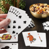 Jeu De Cartes Brita (Iduna) avec bougies et pommes (In Situ)