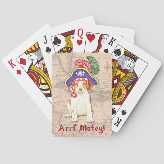 Jeu De Cartes Brittany Pirate (dos)