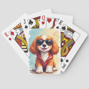 Jeu De Cartes Brittany Spaniel drôle Kawaii Chien
