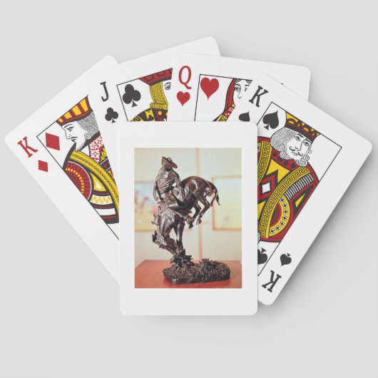 Jeu De Cartes Bronco-Buster (bronze) (dos)