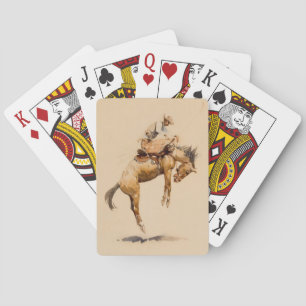 Jeu De Cartes Bronco sauvage d'Edward Borein