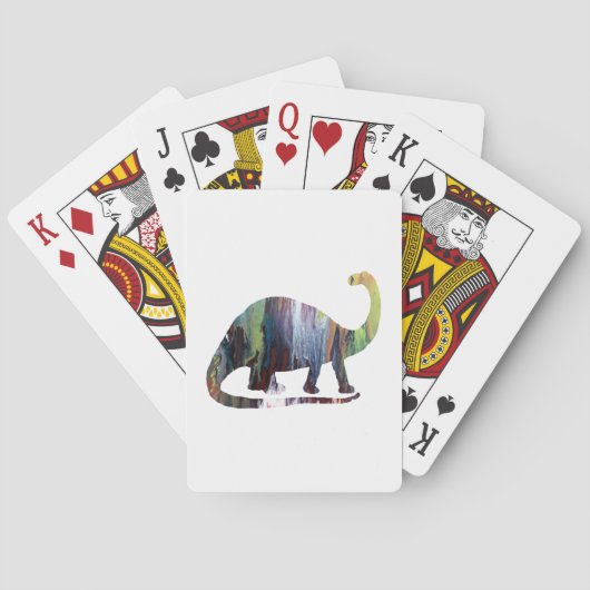 Jeu De Cartes Brontosaure (dos)
