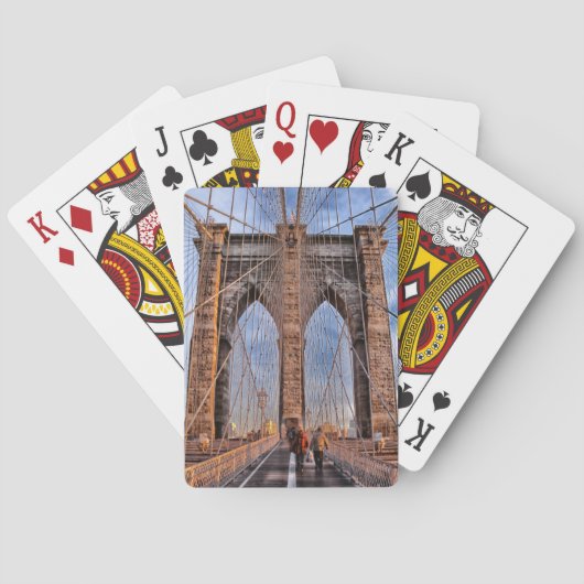 Jeu De Cartes Brooklyn Bridge New York (dos)