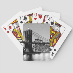 Jeu De Cartes Brooklyn Bridge New York City