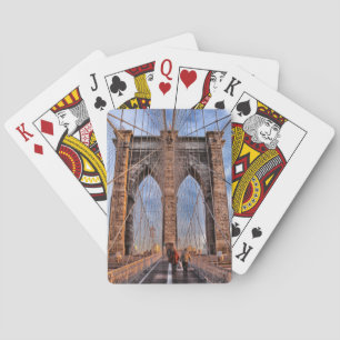 Jeu De Cartes Brooklyn Bridge New York City