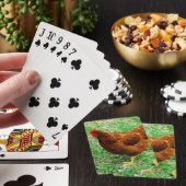 Jeu De Cartes Brown Hen (In Situ)