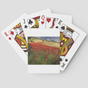 Jeu De Cartes BRUCE, rouge de pavot de pavots de William Blair