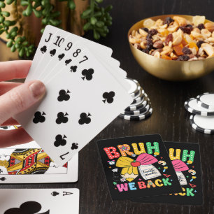 Jeu De Cartes Bruh On Rentre En 4e Retour à l'École Quatrième An