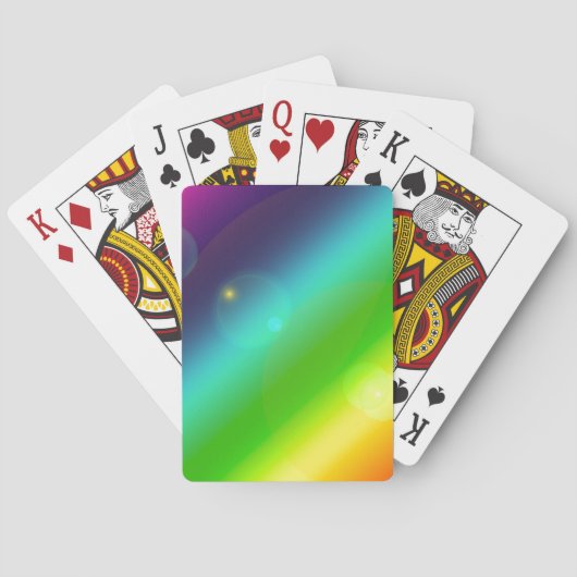 Jeu De Cartes Bubbly Rainbow (dos)