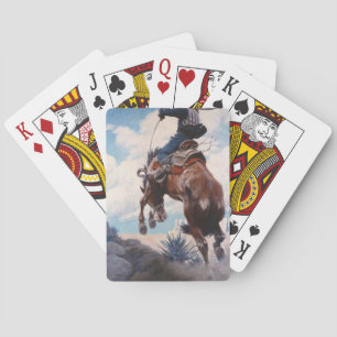 Jeu De Cartes Buckings par Newell Convers Wyeth