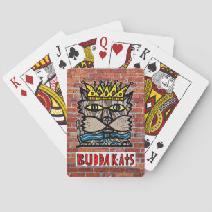 Jeu De Cartes BuddaKats "King Kat" Jouer aux cartes