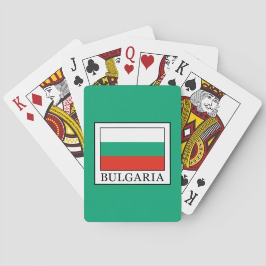 Jeu De Cartes Bulgarie (dos)