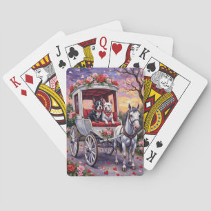 Jeu De Cartes Bull Terrier Chien Saint-Valentin