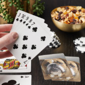 Jeu De Cartes Bulldog Face - Bulldog anglais, Brown (In Situ)