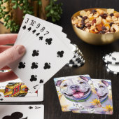 Jeu De Cartes Bulldog Jouer aux cartes (In Situ)