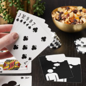 Jeu De Cartes bulle de pensée (In Situ)