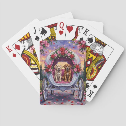 Jeu De Cartes Bullmastiff Saint-Valentin (dos)
