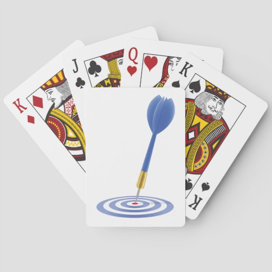Jeu De Cartes Bullseye Dart (dos)