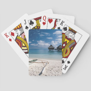Jeu De Cartes Bungalows sur la plage Motu Toopua