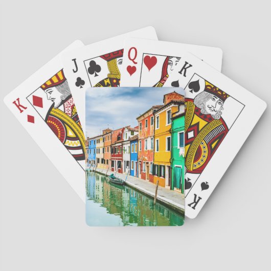 Jeu De Cartes Burano, Italie (dos)