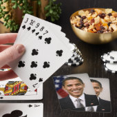 Jeu De Cartes Bureau du président élu Barack Obama (In Situ)