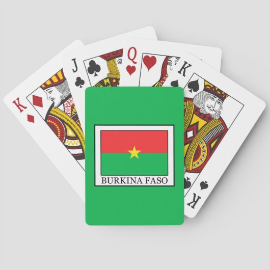 Jeu De Cartes Burkina Faso (dos)