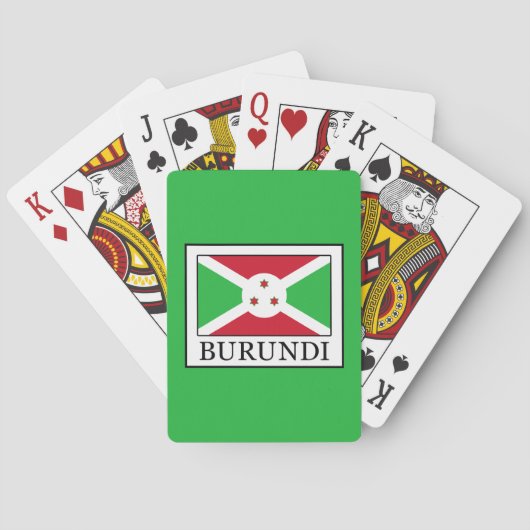 Jeu De Cartes Burundi (dos)