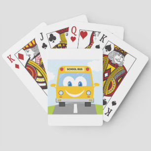 Jeu De Cartes Bus Scolaire Jaune Sourire