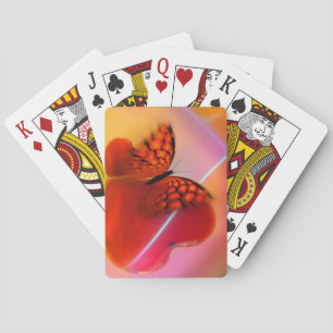 Jeu De Cartes Butterfly and Hearts