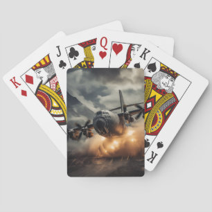 Jeu De Cartes C130 Cartes militaires de la Force aérienne
