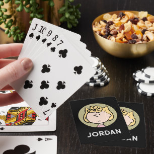 Jeu De Cartes cacahuètes Les visages de Sally Jouer aux cartes