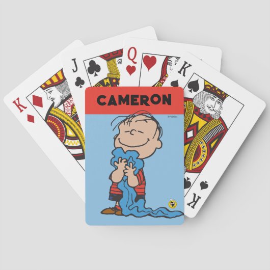 Jeu De Cartes cacahuètes | Linus Blanket Smile Lecture Cartes (dos)