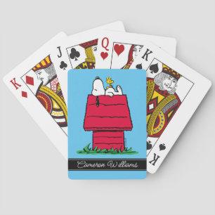 Jeu De Cartes cacahuètes Snoopy & Woodstock Jouer des cartes