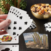 Jeu De Cartes Cactus dans le désert paysagé (In Situ)