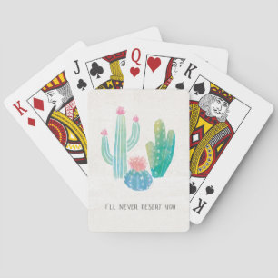 Jeu De Cartes Cactus de Bohemian   I'll Never Desert You