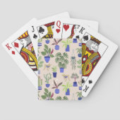 Jeu De Cartes Cactus Motif Succulent (dos)