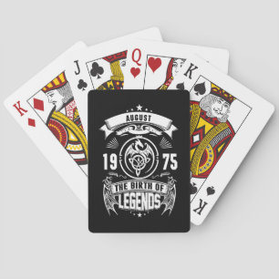 Jeu De Cartes Cadeau d'août 1975 La Naissance Des Légendes