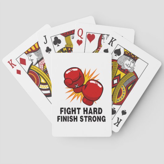 Jeu De Cartes Cadeau de boxe (dos)