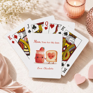 Jeu De Cartes Cadeau de la fête des mères personnalisé Confiture