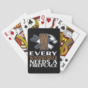 Jeu De Cartes Cadeau de menuisier pour travail du bois