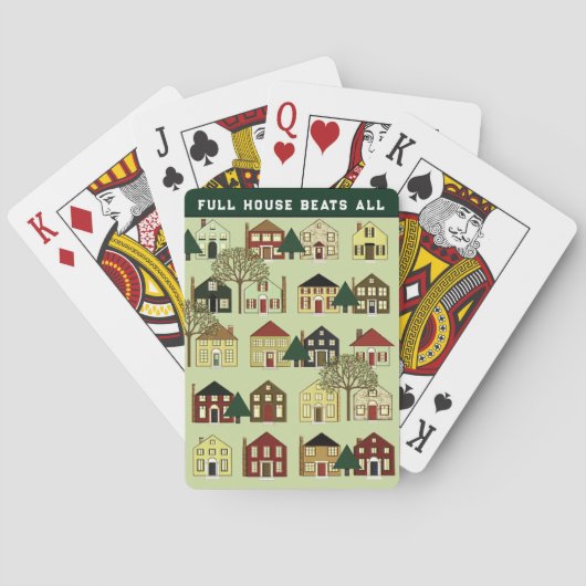 Jeu De Cartes Cadeau drôle d'agent immobilier (dos)