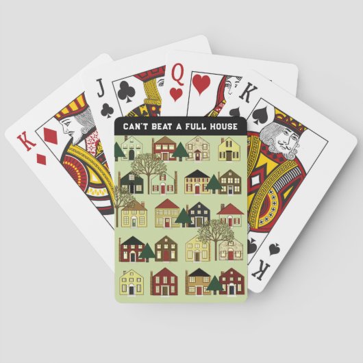 Jeu De Cartes Cadeau drôle d'agent immobilier (dos)