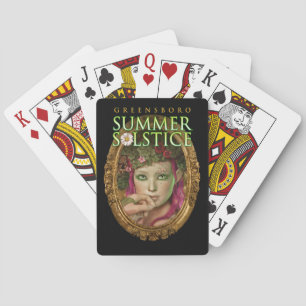 Jeu De Cartes Cadeau du Festival du solstice d'été de Greensboro