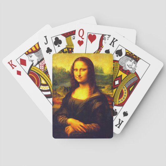 Jeu De Cartes cadeau Mona Lisa (dos)