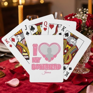 Jeu De Cartes Cadeau personnalisé Je t'aime mon petit ami – Ajou