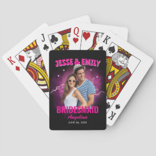 Jeu De Cartes Cadeau pour demoiselles d'honneur et garçons d'hon