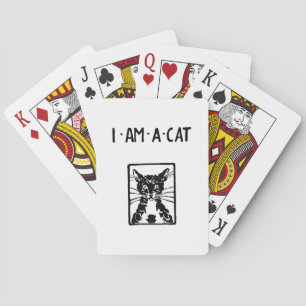 Jeu De Cartes Cadeaux Chat Noir