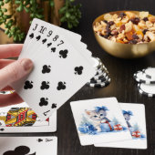 Jeu De Cartes Cadeaux de chatte et de noël (In Situ)