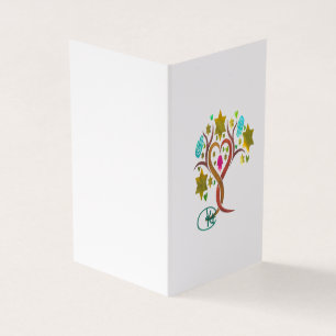Jeu de cartes cadeaux de l'arbre de vie juif
