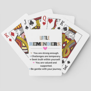 Jeu De Cartes Cadeaux de motivation inspirants Petits rappels
